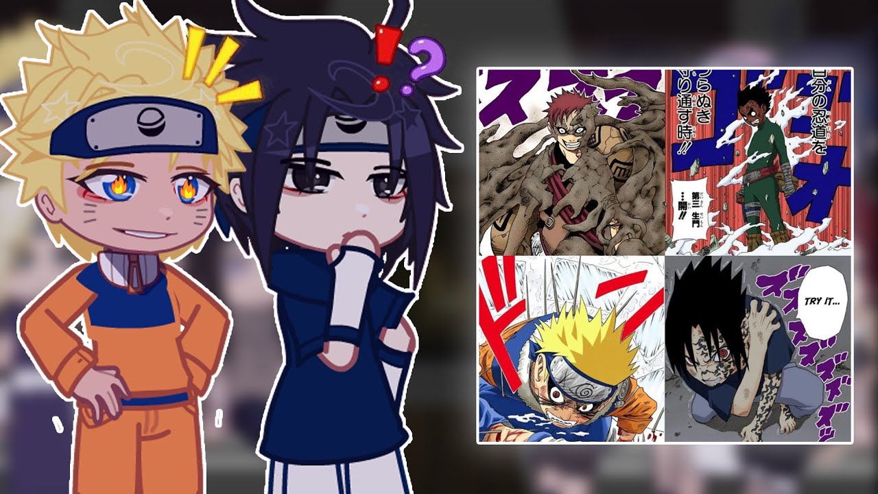 Naruto Friends React To Naruto Shippuden | Chunnin Exam Arc | Gacha React