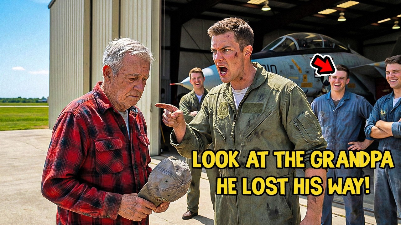 Mechanic Told the Old Man to Stop Touching the F-14 — Then the Wing Commander Arrived