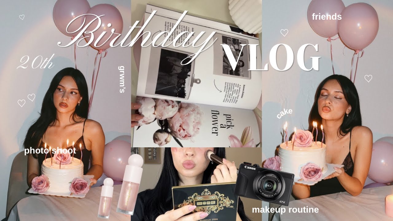 Официально исполняется 20!!! 🎀 Видеоблог ко дню рождения, подготовка, торт с Pinterest и веселые ...