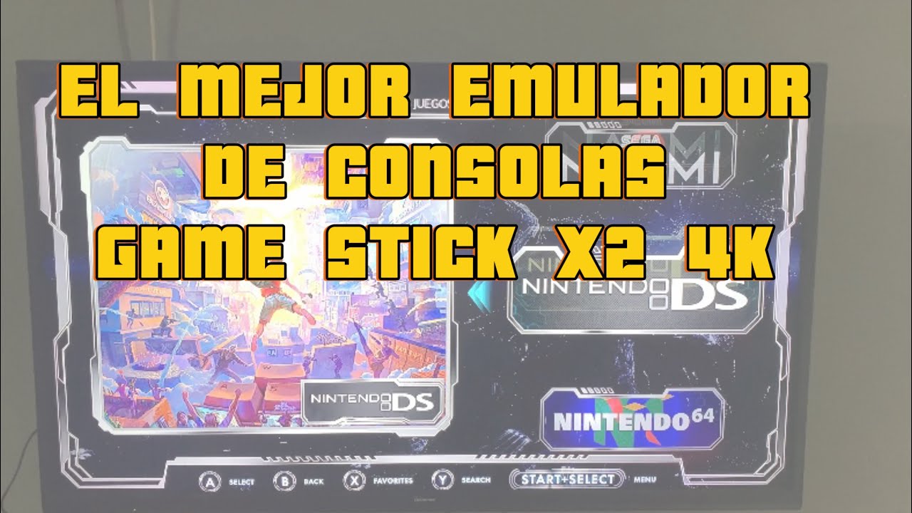 GAME STICK X2 4k el mejor emulador de consolas retro UNBOXING Y CONEXI&Oacute;N F&Aacute;CIL m&aacute;s de 37mil juegos