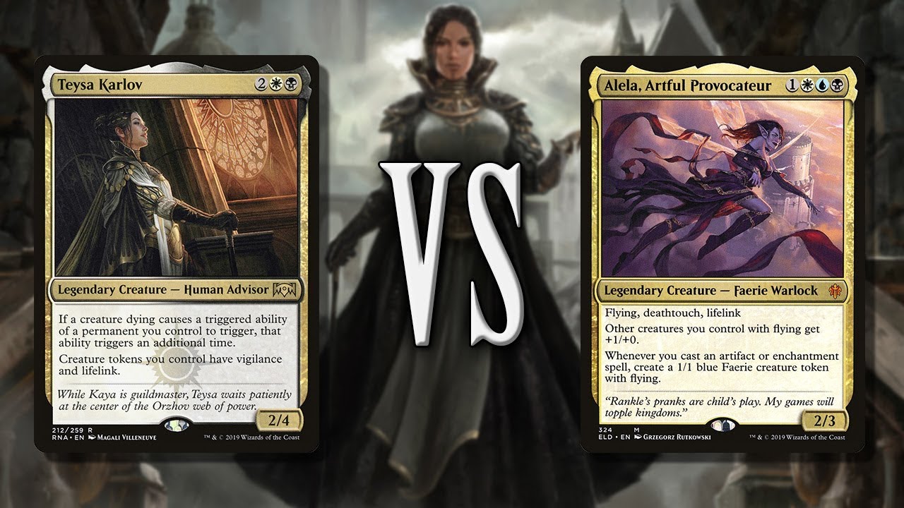Teysa Karlov vs Alela | 1v1 Commander EDH gameplay | eedi H tribalkai