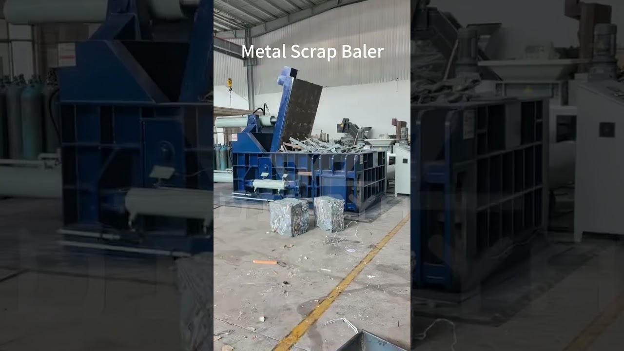 Metal Scrap Compressor baler