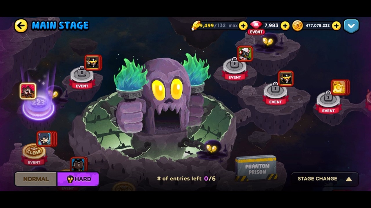 Line Rangers - Hard Stage 217-222 Phantom Prison