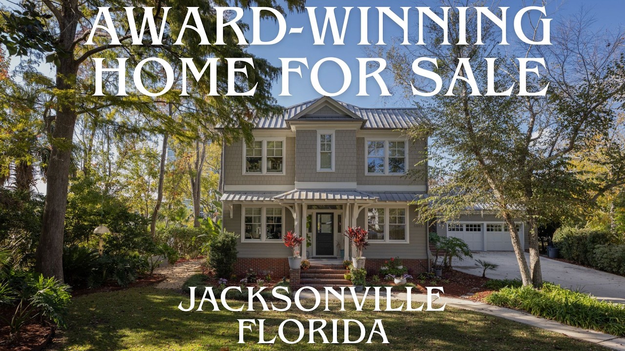 Award-Winning Custom Home for Sale in Avondale Neighborhood, Jacksonville, Florida