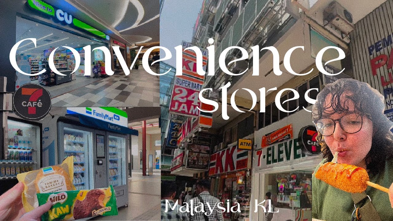 Experiencing convenience stores in Malaysia KL 🇲🇾, 7 Eleven, Nice 2 C U and Family mart °⛰︎⋆₊❀ ݁