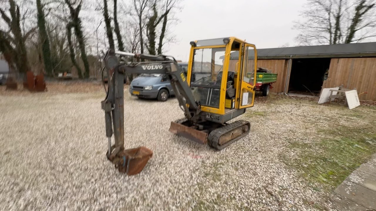 Køb Minigraver Volvo Ec15b på Klaravik