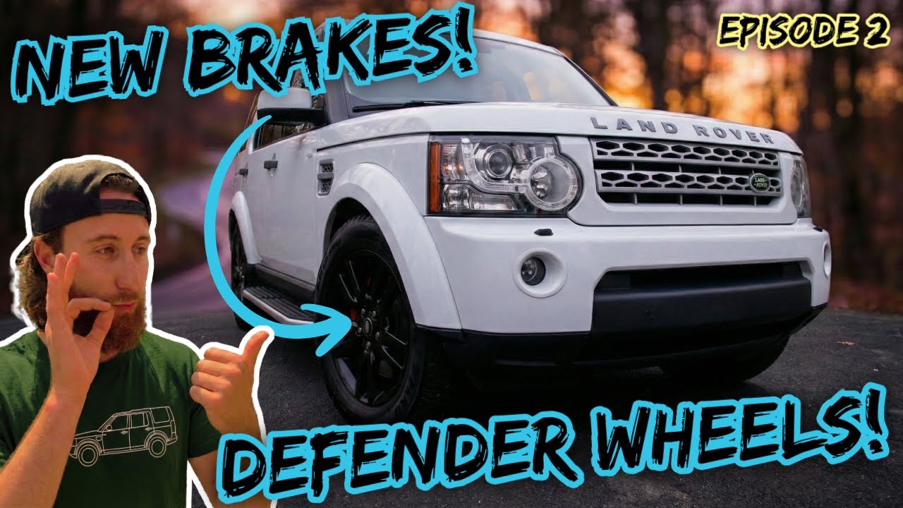 Brake Overhaul Finished & Fitting Defender Wheels | Land Rover Discovery 4 | Episode 2