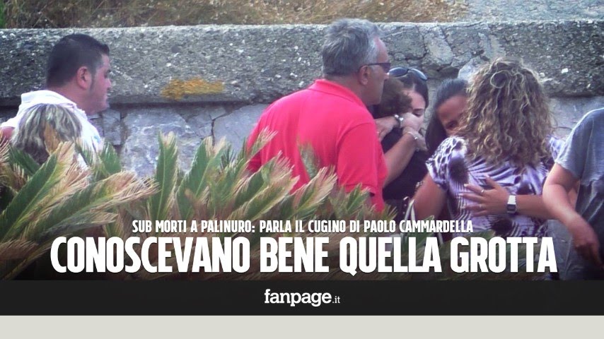 Sub morti a Palinuro, parla il cugino di Mauro Cammardella: 