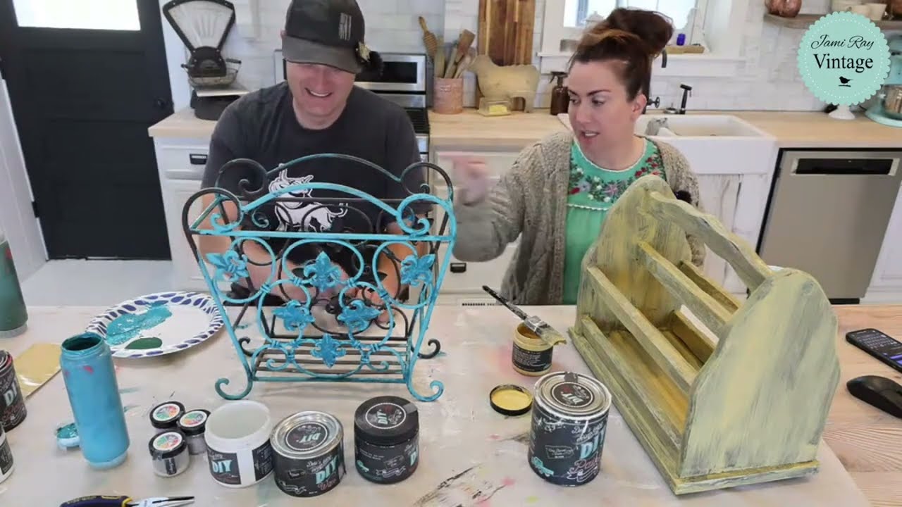 Do It Yourself Rust Patina On Painted Wrought Iron Rack Waste Not Wednesday