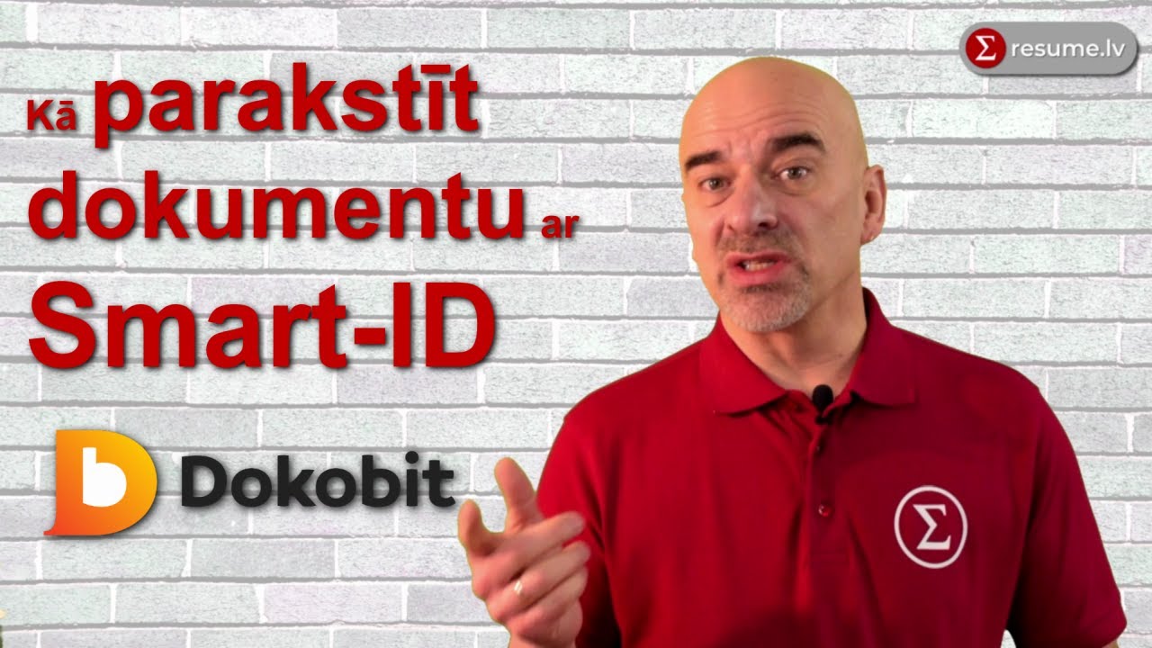 Kā parakstīt dokumentu ar Smart ID un Dokobit