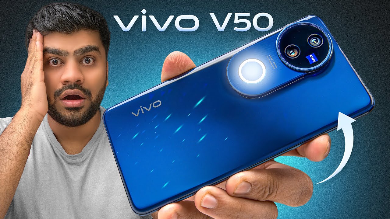 vivo V50 - 6000mAh Battery, Quad-Curved Display & ZEISS Camera!
