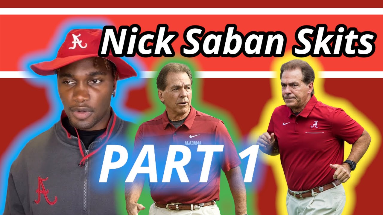 Скетчи Ника Сабана ЧАСТЬ 1😂😂 #THADDBOII #NICKSABAN #ROLLTIDE #BAMA
