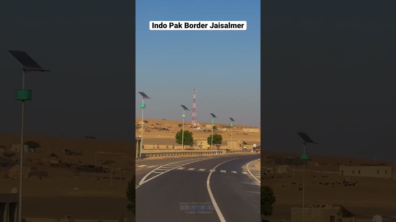 India Pakistan Border Jaisalmer. #jaisalmer #bordermovie #rajasthan #rajasthantourism #desert