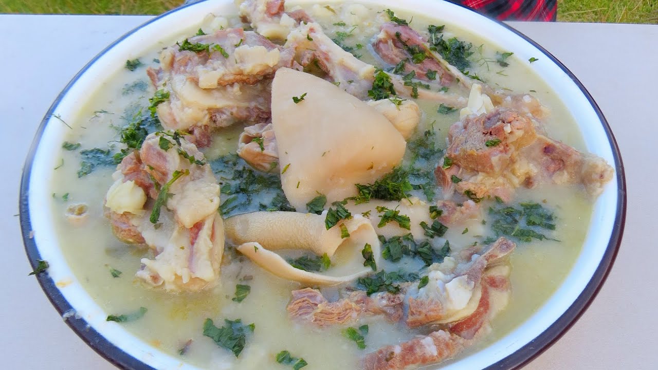 Caldo de mote - la tía Lucinda