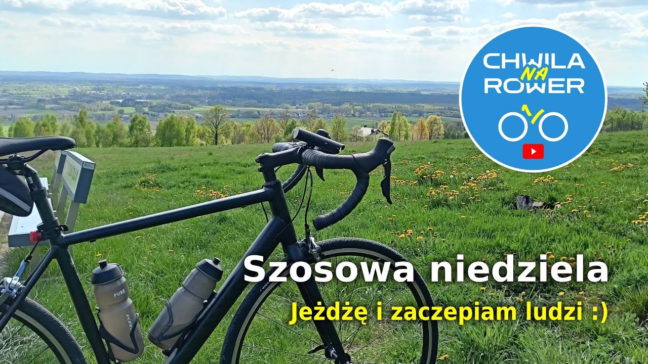 Szosowa niedziela, jeżdżę i zaczepiam ludzi :) - vlog rowerowy #58