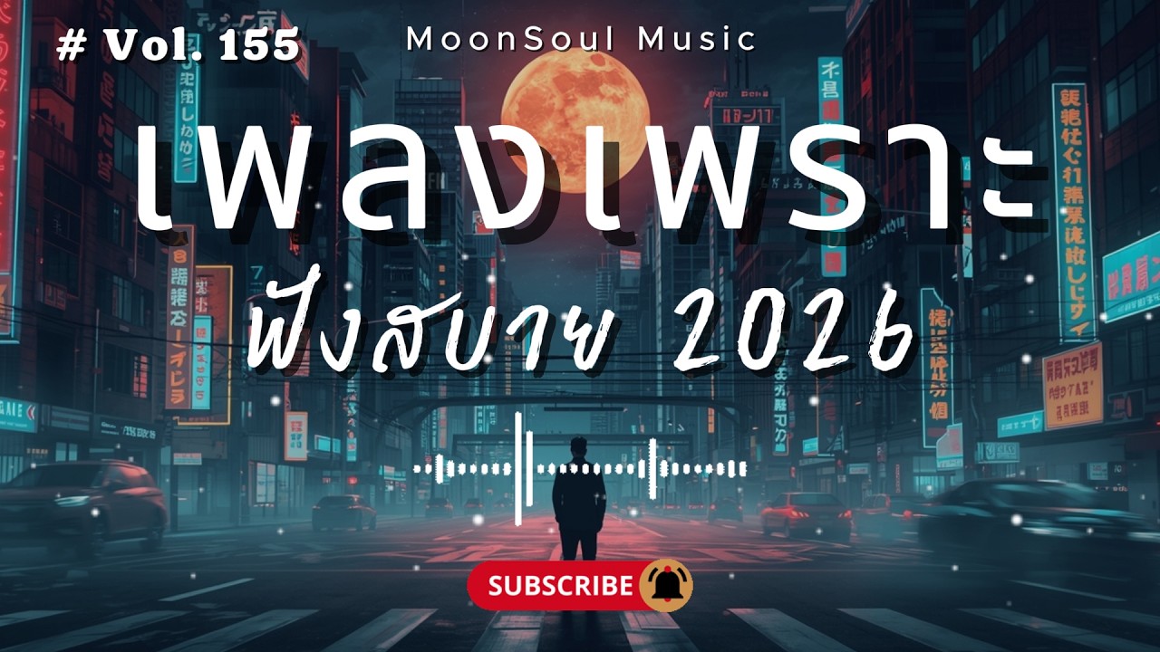 รวมเพลงเพราะ ๆ ฟังสบายได้ทุกเวลา | ฟังตอนทำงาน 2026 Vol.155