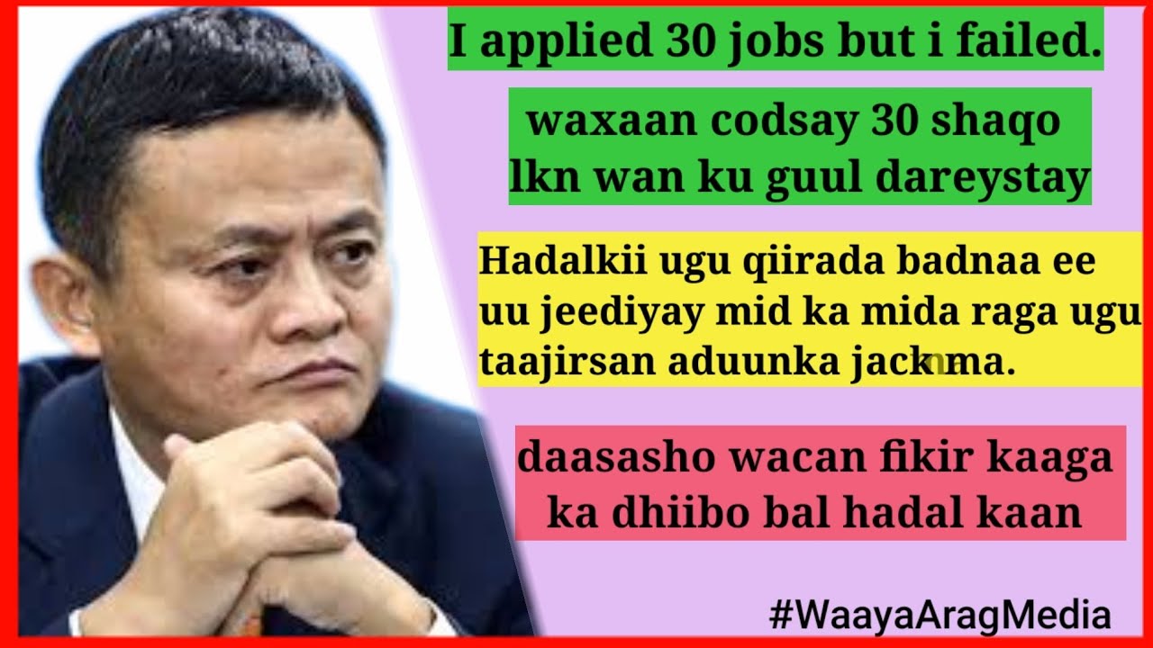 English speaking | Jack ma speach | waaya arag media
