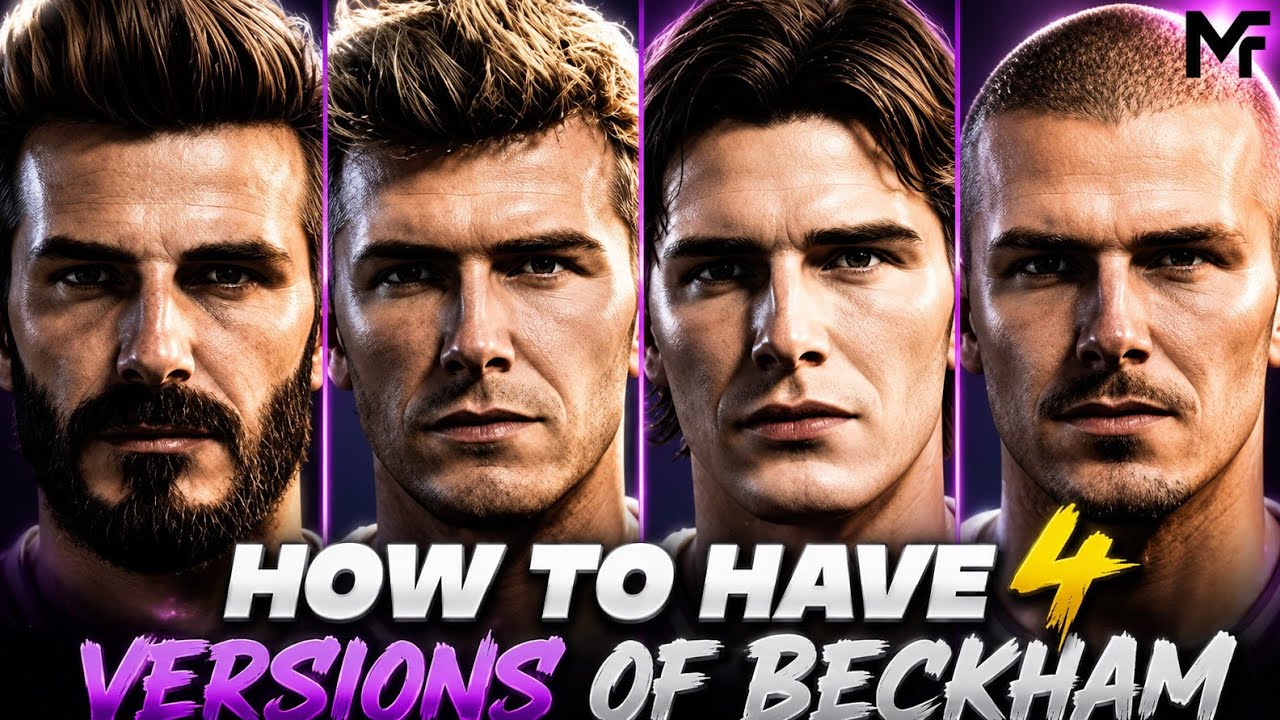 How To Have 4 Versions of Beckham fc26 | چطور چهار تا ورژن بکهام رو در داشته باشیم 