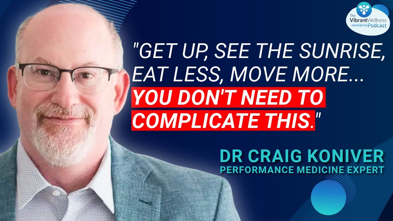 Peptides, NAD, and the Path to Optimized Aging with Dr Craig Koniver