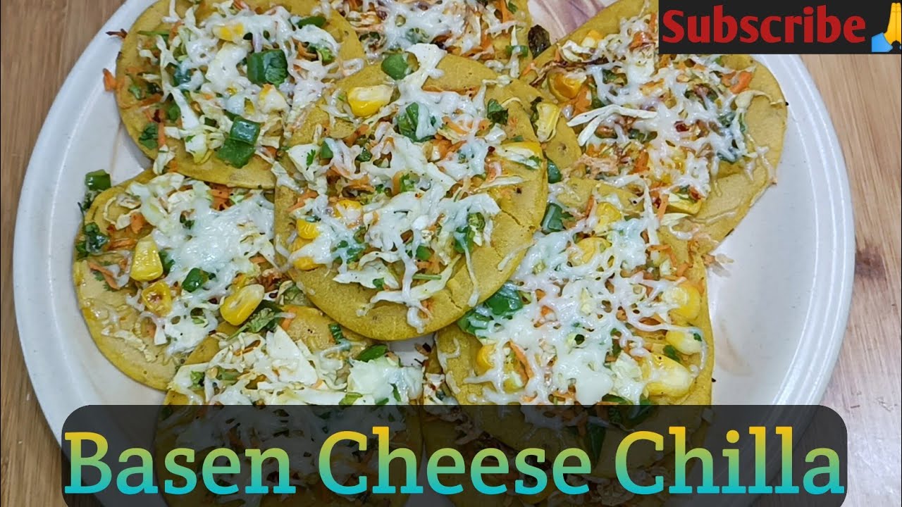 Besan cheese chilla Recipe|Besan Chilla|How to make Besan cheese uttapam|Gujarati morning breakfast
