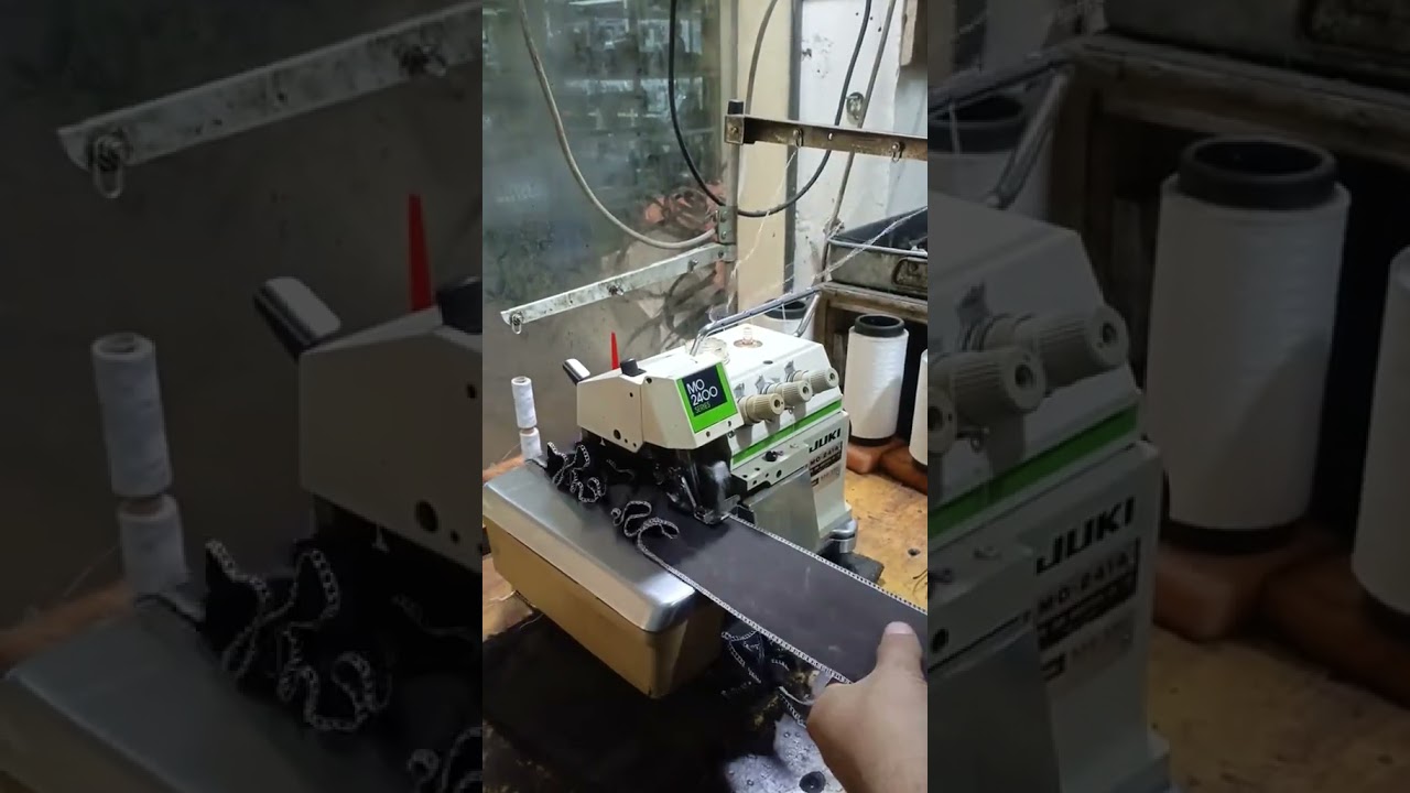 Juki MO-2400 MO | Industrial Overlock Sewing Machine in Action | Complete Demo & Features
