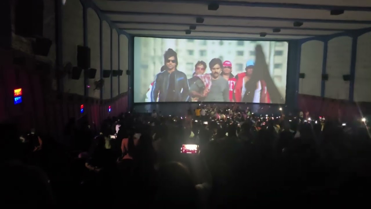 The Magic of DSP 🎵 + The Swag of PSPK 🔥 turned the entire theatre into one massive concert. Jalsa 