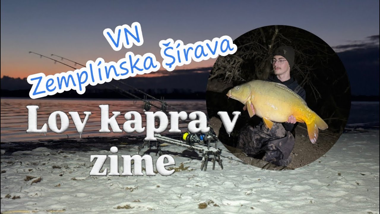 Lov kapra v zime | Zemplínska Šírava | extrémne podmienky | 2025 
