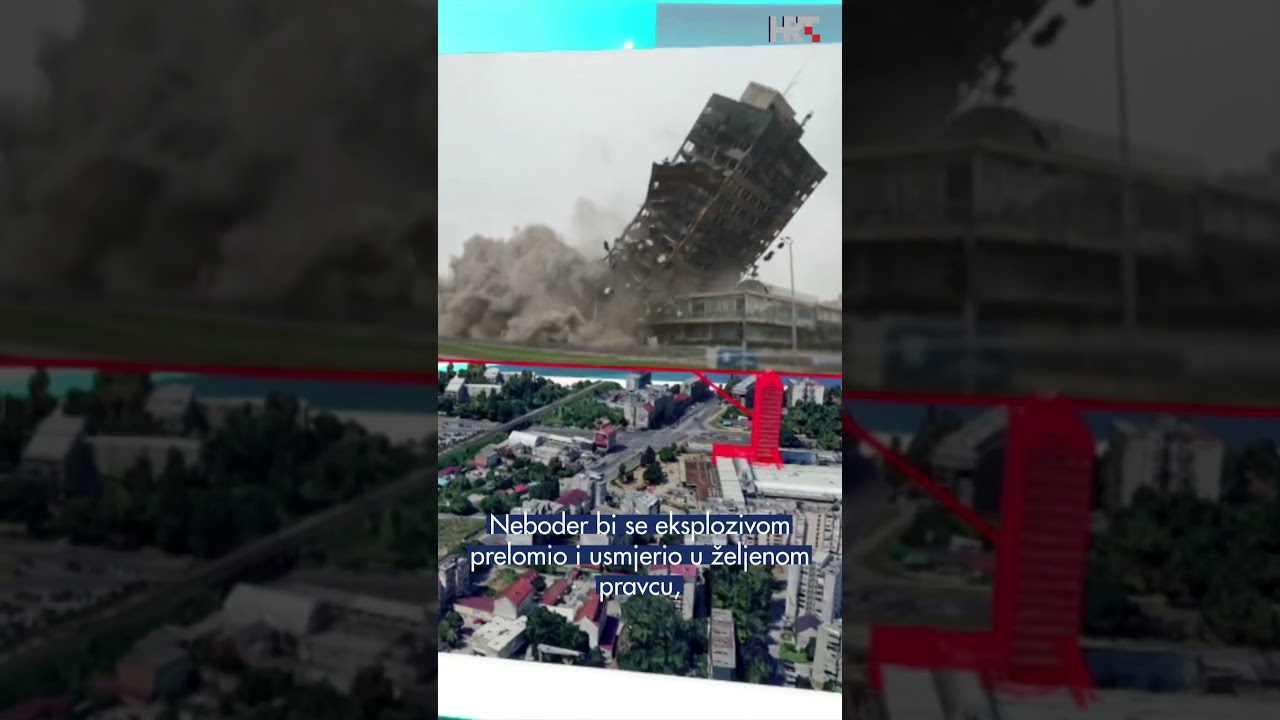 Simulacija ru&scaron;enja Vjesnika