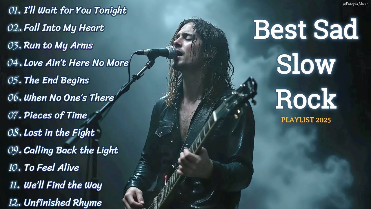 BEST EMOTIONAL SLOW ROCK PLAYLIST 2025 💔🔥 | I’LL WAIT FOR YOU TONIGHT