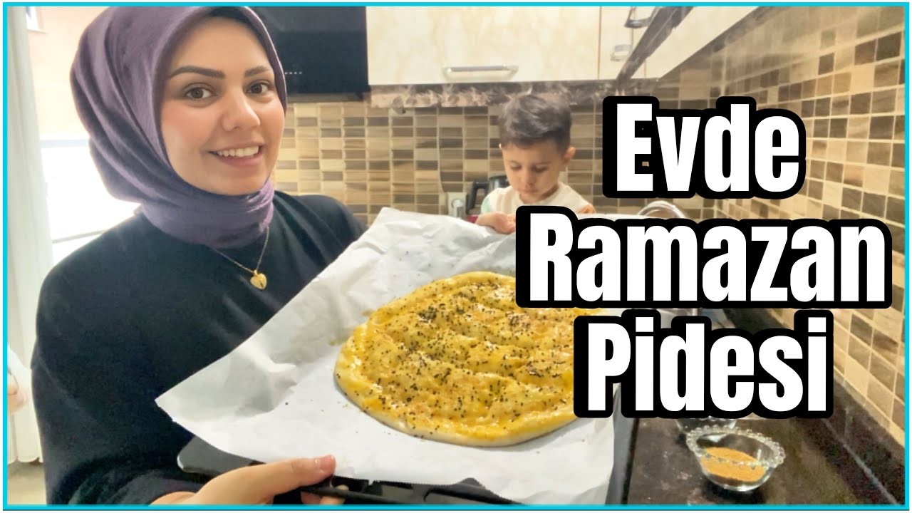 EVDE #RAMAZAN PİDESİ  TARİFİ 🫓 ✅ #ALIŞVERİŞ #günlükvlog #vlog 