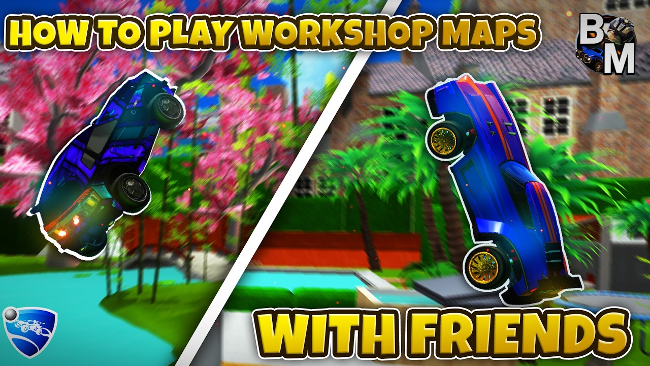 HOW TO PLAY ROCKET LEAGUE WORKSHOP MAPS WITH YOUR FRIENDS 2026!