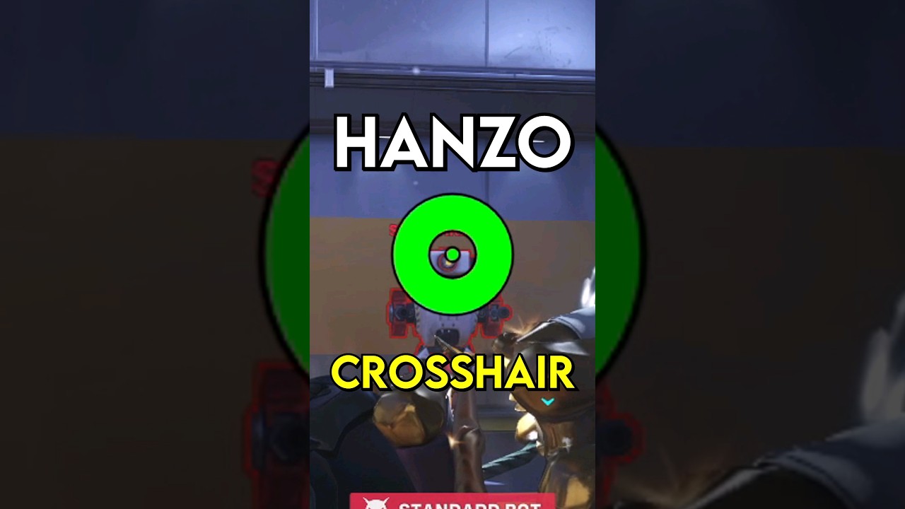 ВОТ КАК ЛУЧШЕ ЦЕЛЬТИРОВАТЬСЯ с ХАНЗО в Overwatch 2 #шорты #overwatch2 #overwatch #ow2 #ow