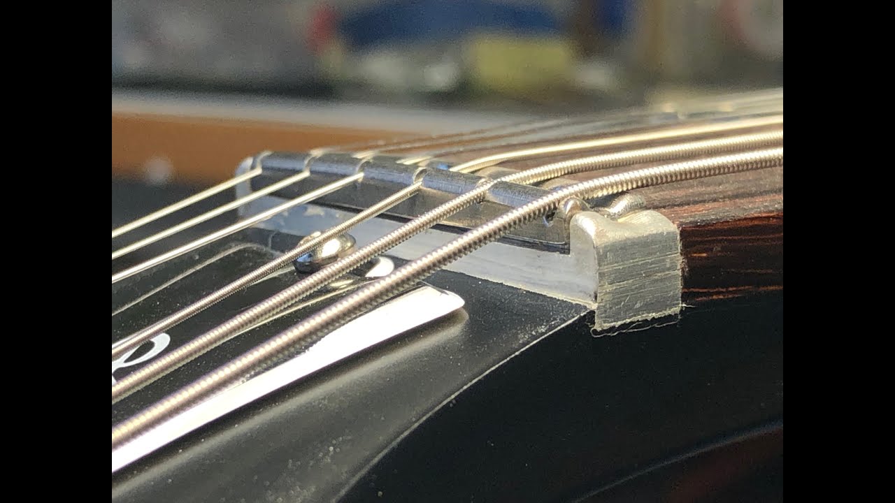 Gibson Titanium Zero Fret Nut PROBLEM