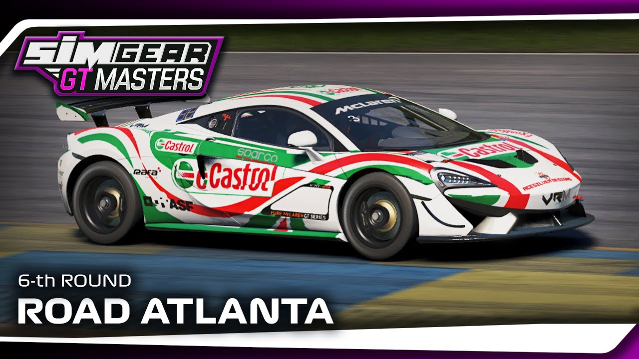 SIMGEAR GT Masters 2025 | Road Atlanta | Round 6 💥 LIVE