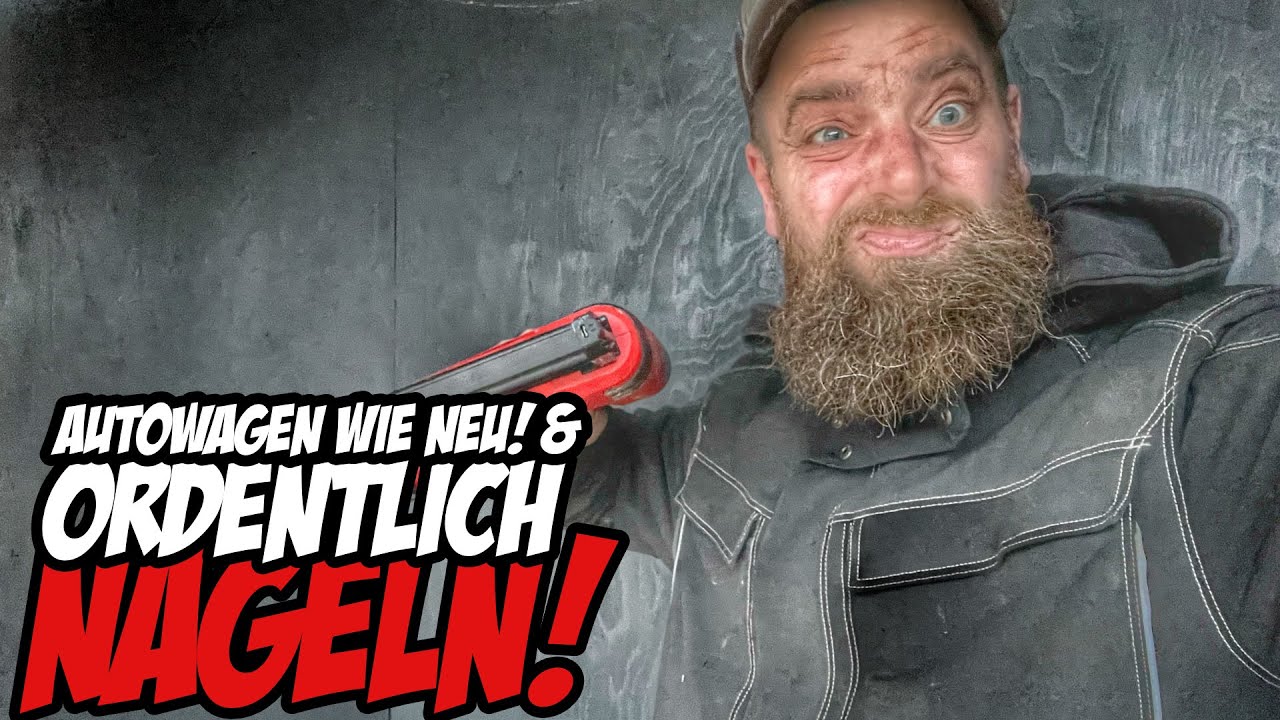 360: Der ALTE Autowagen wie NEU! 🤩 | Wir nageln mal richtig! 👌🏼