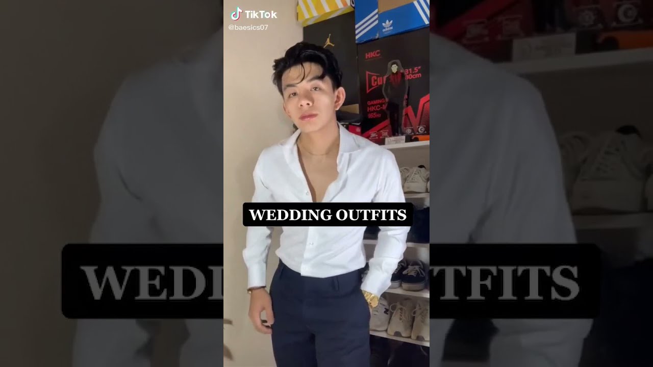 Men&rsquo;s Wedding Outfit Ideas And Inspirations Fashion TikTok #weddingdress #tiktok #mensfashion