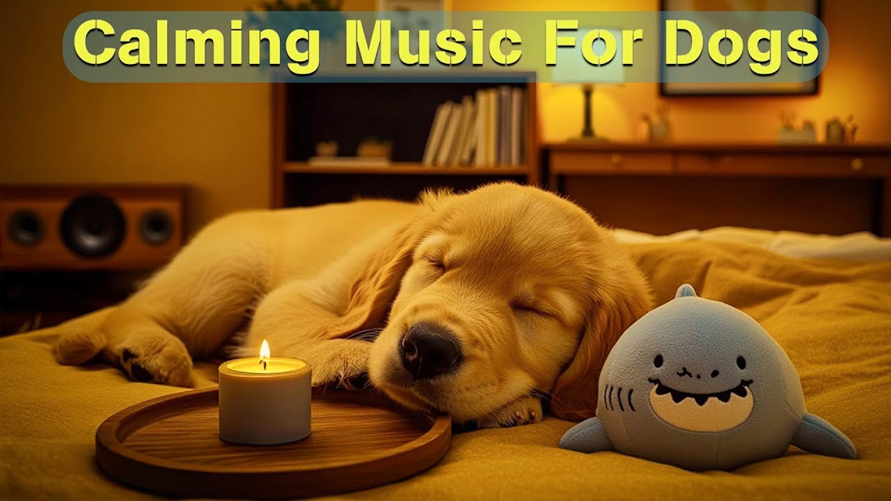 12 Hours Of Dog Healing Music 🎵 Calming Music For Dogs 🐕 Soothing Separation Relief for Sleep🐾💤
