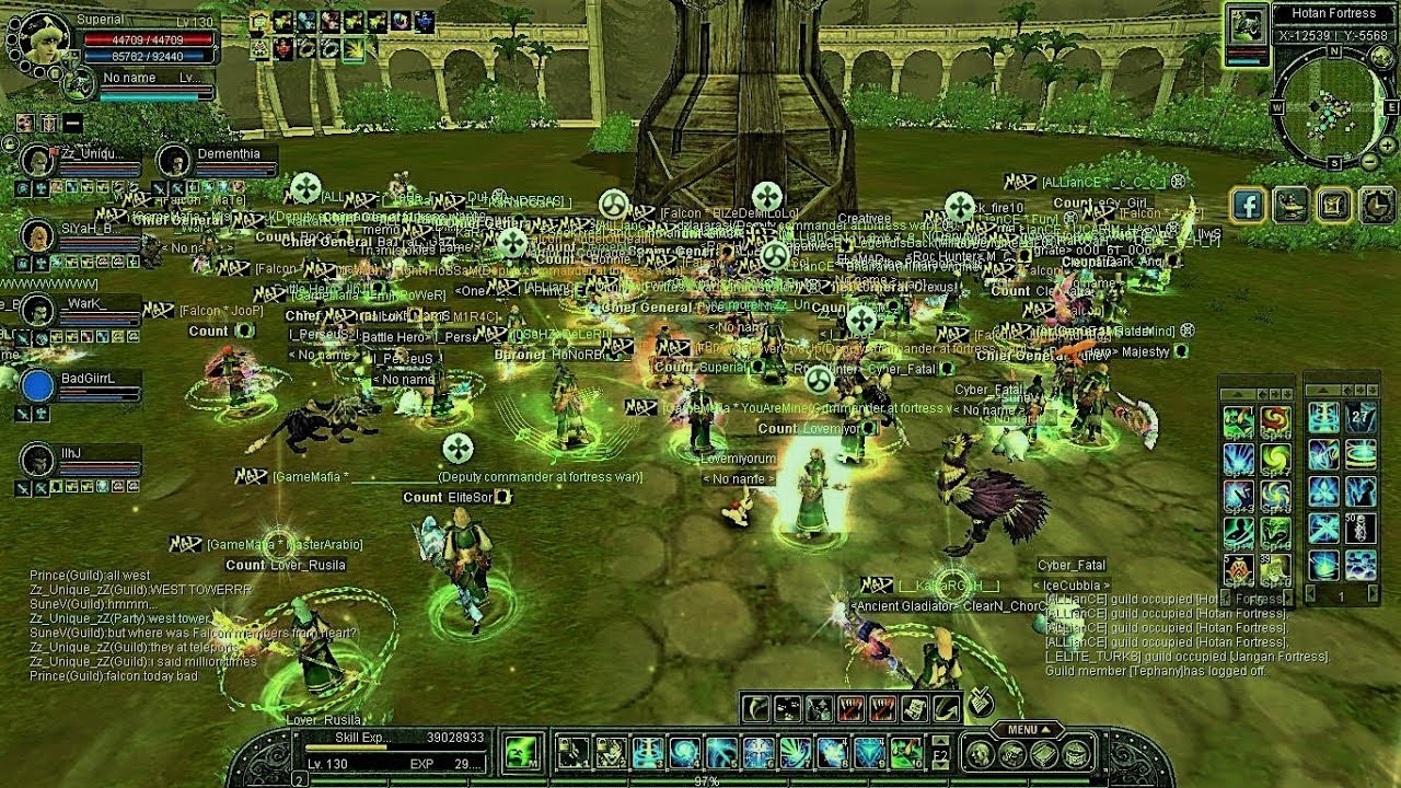 Silkroad Online - 07.04.2018 Hotan Fortress War [ Falcon ] isro