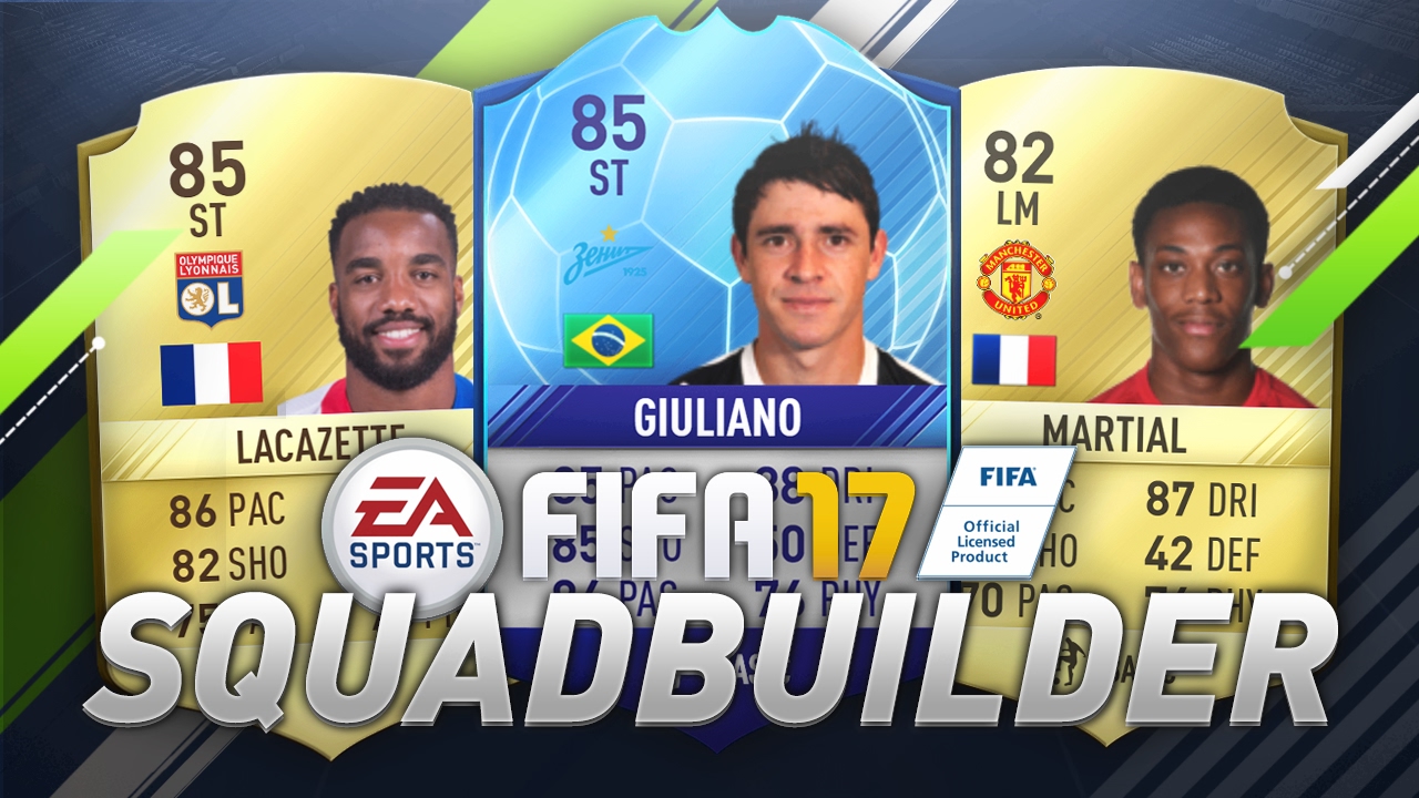 THE BEST 100K TEAM ON FIFA 17? w/ TOTGS GIULANO, LACAZETTE, MARTIAL AND MORE! (NLW)