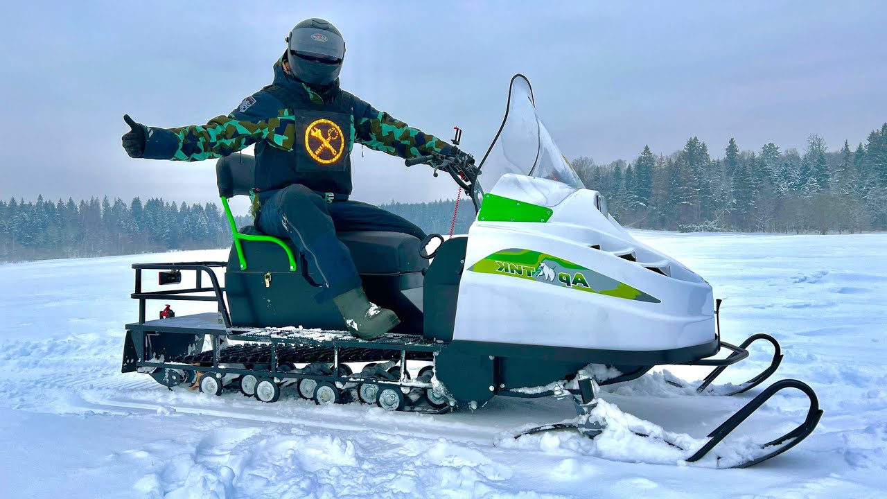 The cheapest snowmobile in the world!