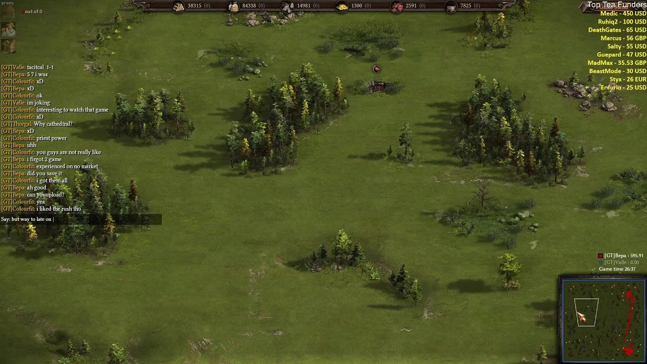 Cossacks 3 | Clash of Kings Tour [GT]Bepa vs [GT]Valle |