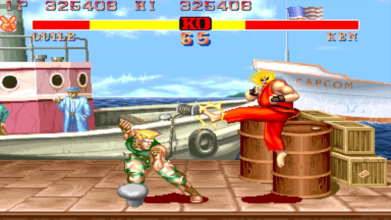 Arcade Longplay Street Fighter II The World Warrior Guile