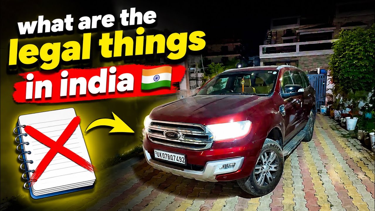 What Are The Legal Things In India 🇮🇳 | Car Owners Must Know 😳🔥