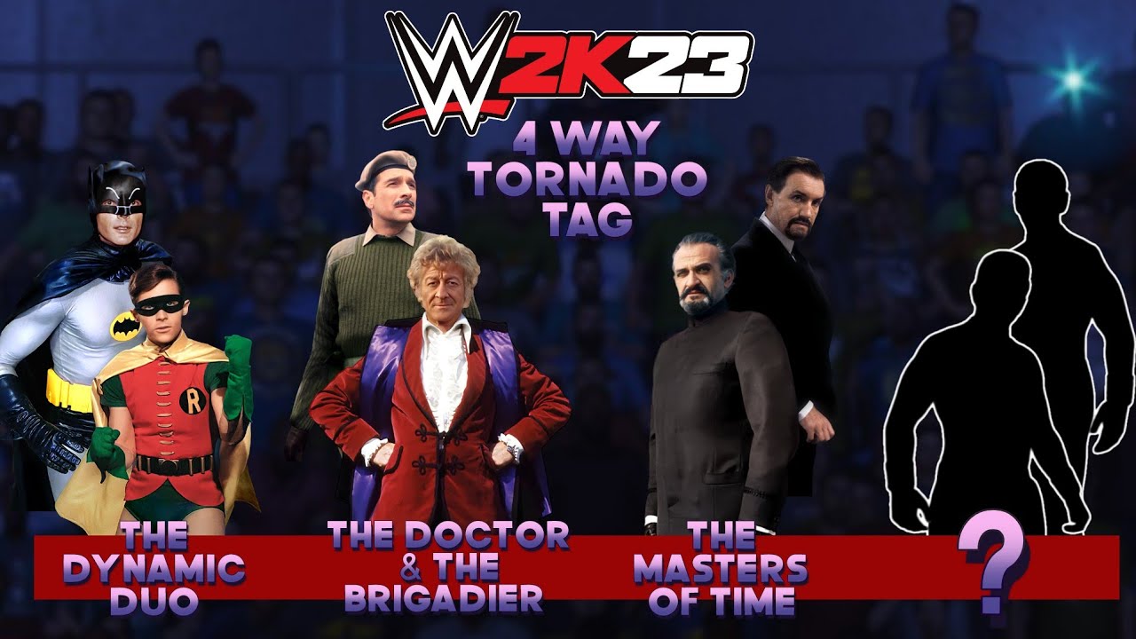 WWE 2K23 - Batman & Robin Vs UNIT Vs the Masters of Time Vs ??????