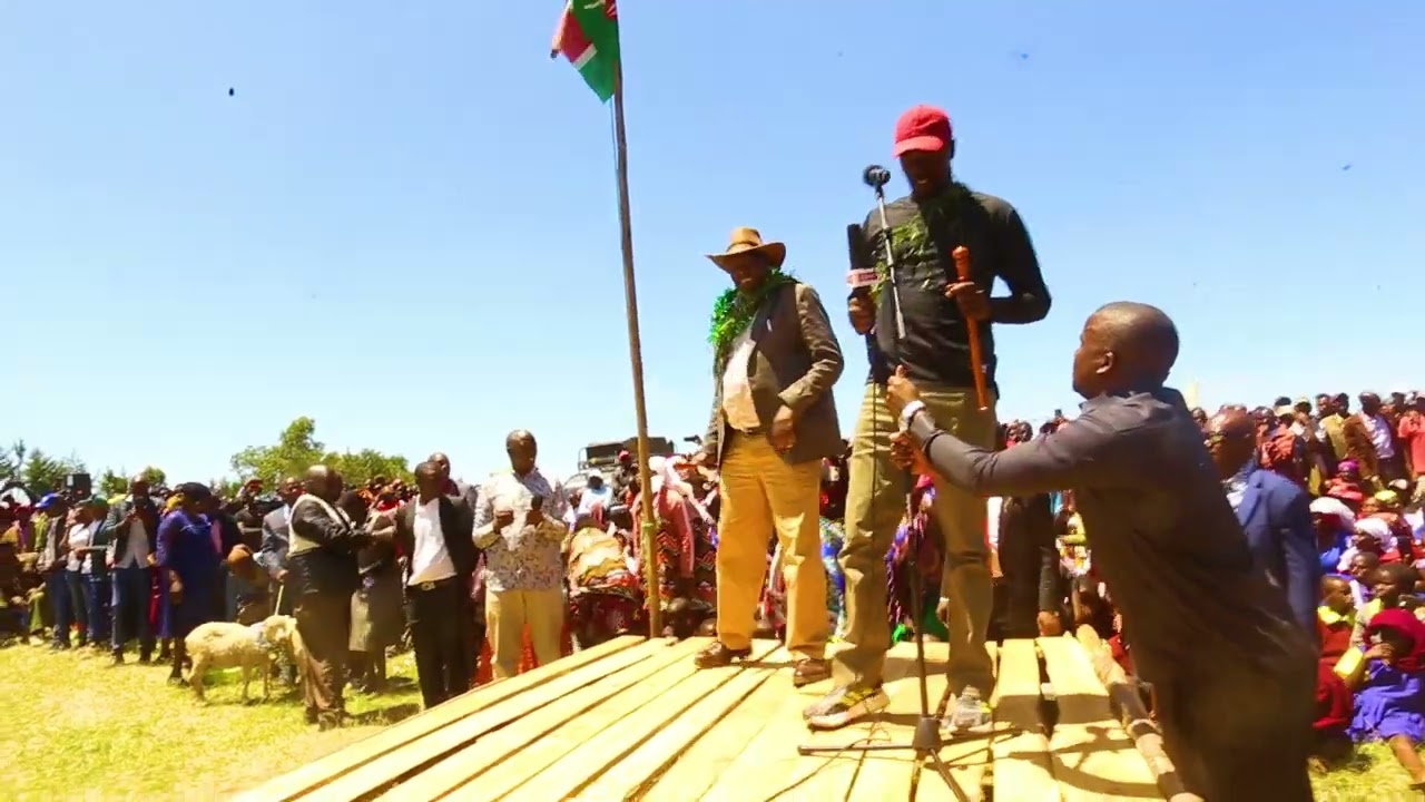 ceremony at kimoroch primary school kuresoi South  good work our mp kuresoi South Hon:Joseph Tonui