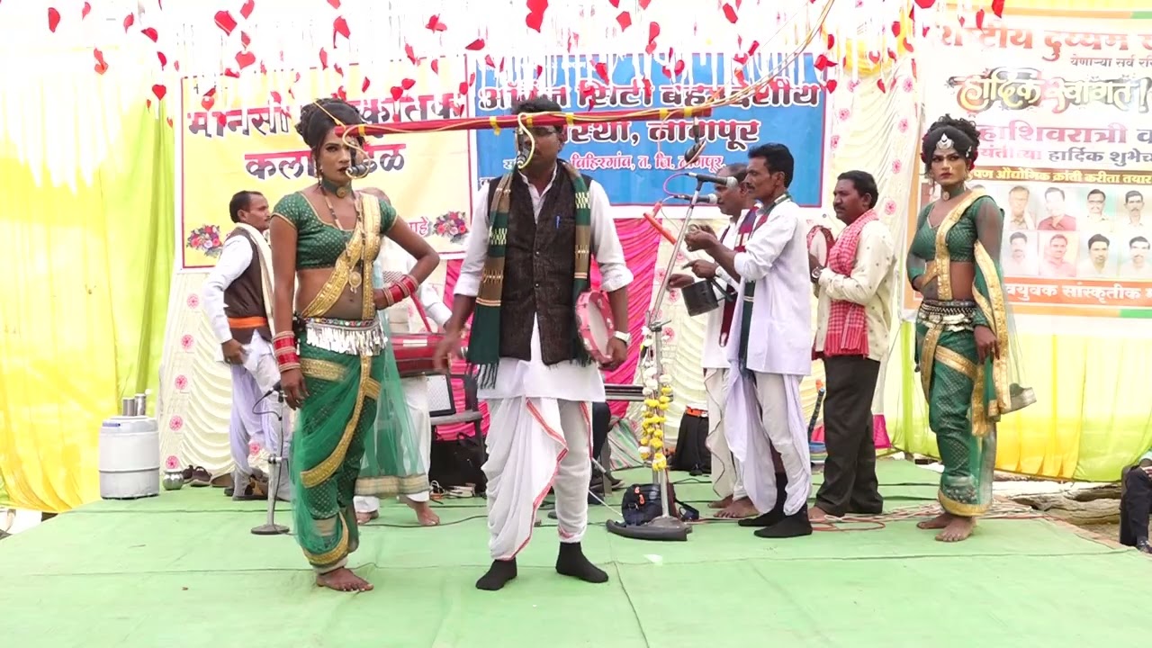 शाहीर ज्ञानेश्वर वाघमारे विरुद्ध शाहिरा सुरमा ताई बारसागडे यांच्या दुय्यम जंगी सामना