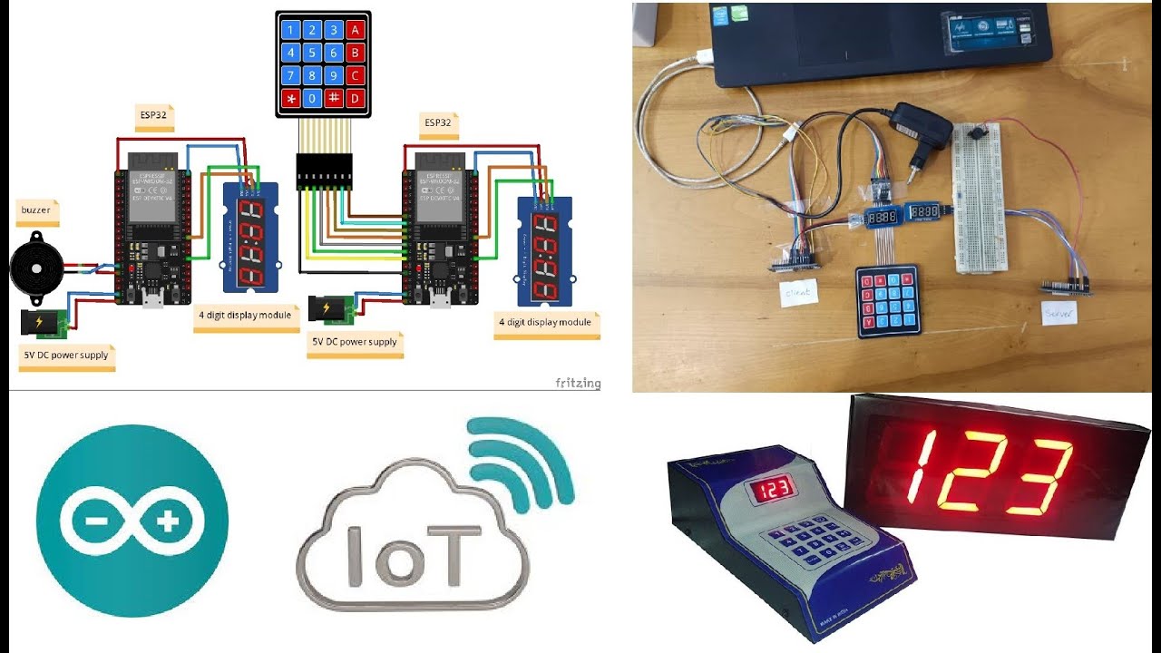 Building a Wireless Token Display System with ESP32 and Arduino