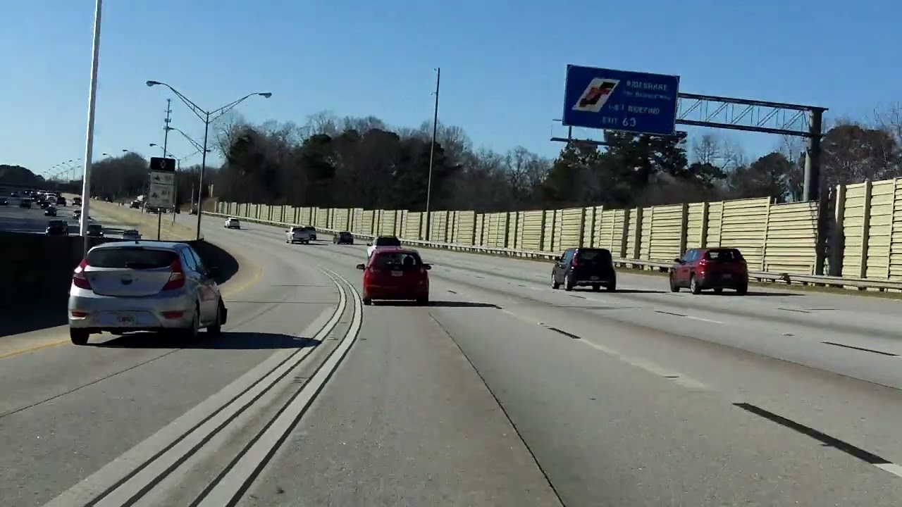 Interstate 20 - Georgia (Exits 67 to 57) westbound