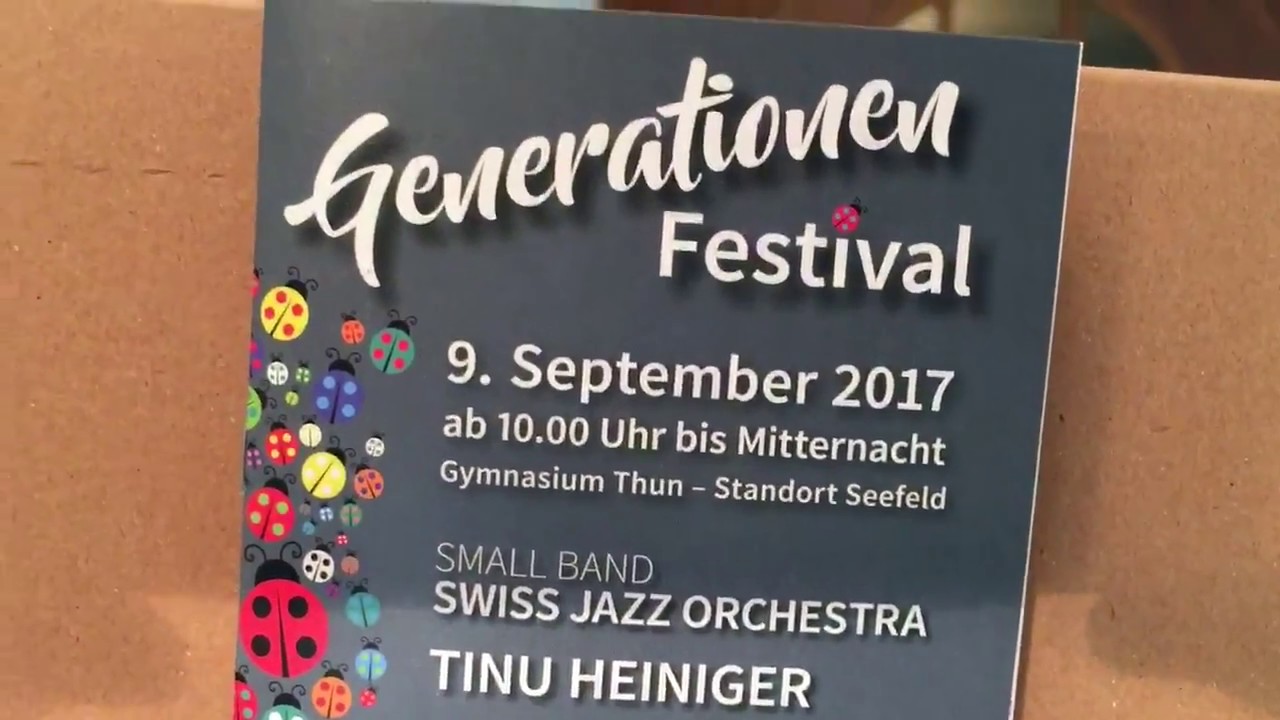 Die Flyer des Generationenfestival sind gedruckt