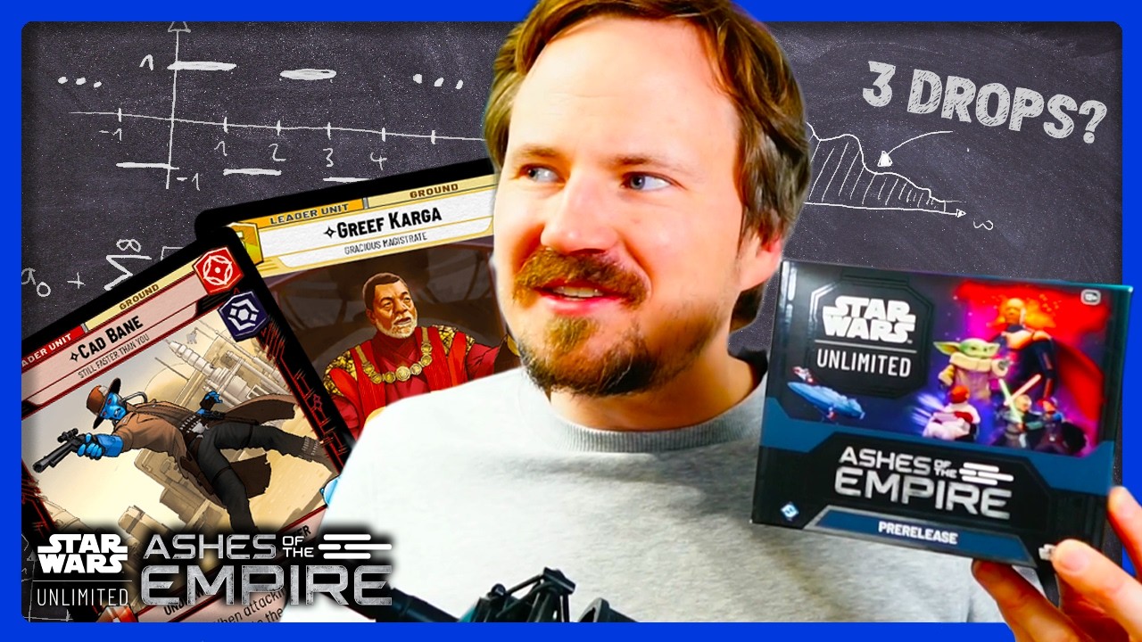 Analysis and BUILD!  Ashes of the Empire PRERELEASE Sealed Deck! [Star Wars Unlimited]